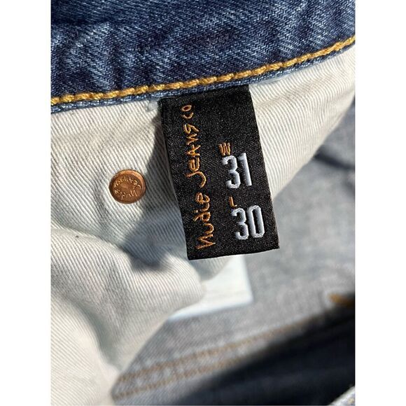 Nudie Jeans Co Steady Eddie II Heavy Rain Button Fly Jeans - Picture 5 of 8